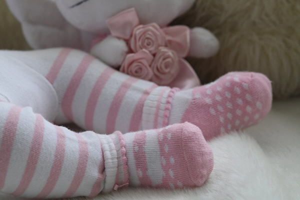  嬰兒襪(原料為符合Oeko-Tex Standard 100 Class 1 環保紗線)